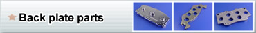 Back plate parts